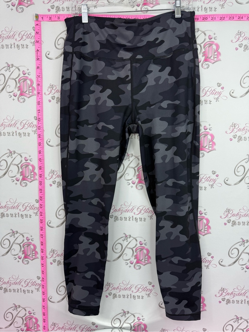 Lole leggings tights camouflage Black & Gray Camo Leggings